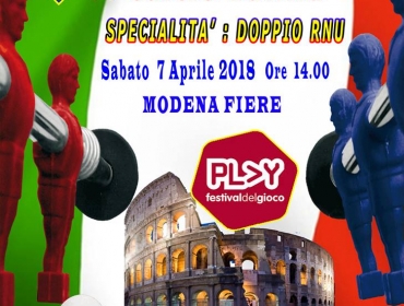 Torneo Calciobalilla Play 2018