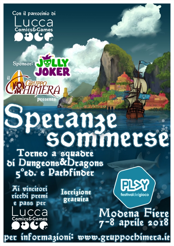"Speranze Sommerse" : Torneo di D&D 5a ed. e Pathfinder